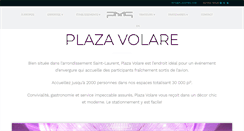 Desktop Screenshot of plazavolare.com