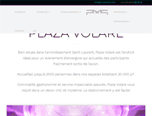 Tablet Screenshot of plazavolare.com